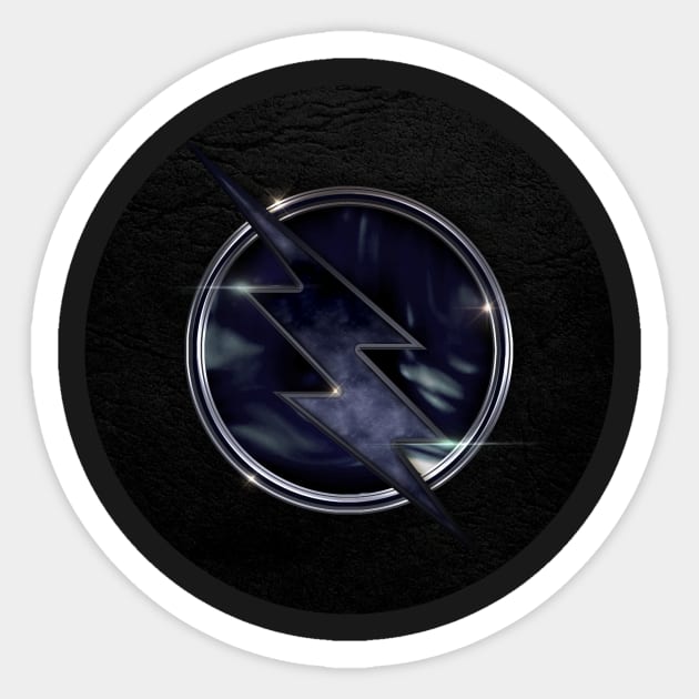 Black Lightning Sticker by NWJAY